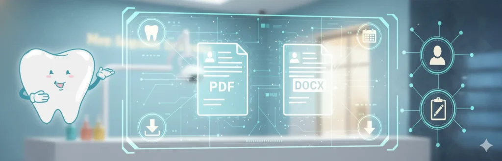 Fiche Patient Dentaire : Modèle à Télécharger (PDF + Word) — Maroc 2025/2026